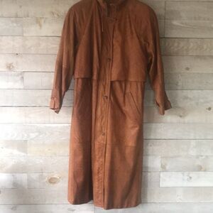 FAB DEAL!!  Wilson’s genuine leather jacket maxi length